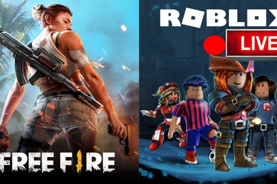 Criando e Competindo em Roblox e Free Fire: Uma Comparação